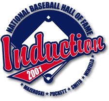 National Baseball Hall of Fame - Induction 2001 logo