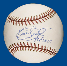 Baseball with Kirby's autograph