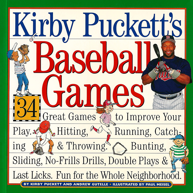 Kirby Puckett's Baseball Games - Book Cover