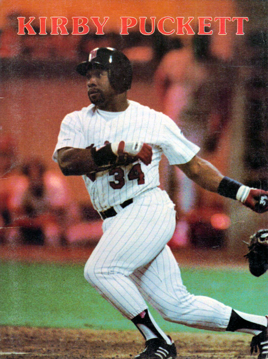 Kirby Puckett - Book Cover